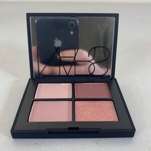 NARS Kuala Lumpur Quad Eyeshadow Palette Pink Mauve Rose Gold Shimmer Excellent